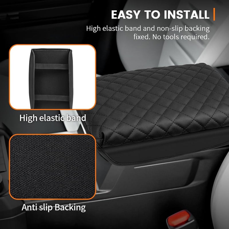 Rilsen Custom Fit for Center Console Cover Tacoma 2024 2025 Armrest Cover Center Console Pad Interior Accessories Car Armrest Seat Box Cover Protector - Image 5